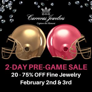 2-day Fine Jewelry Sale Feb 2- 3