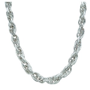 Peter Storm Tessuto Colori Sterling Silver Link Necklace