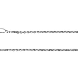 Sterling Silver 1.3mm Cable Link Chain