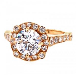 GUMUCHIAN 18KT ROSE GOLD DIAMOND 