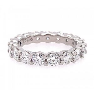 FANA PLATINUM DIAMOND ETERNITY BAND RING