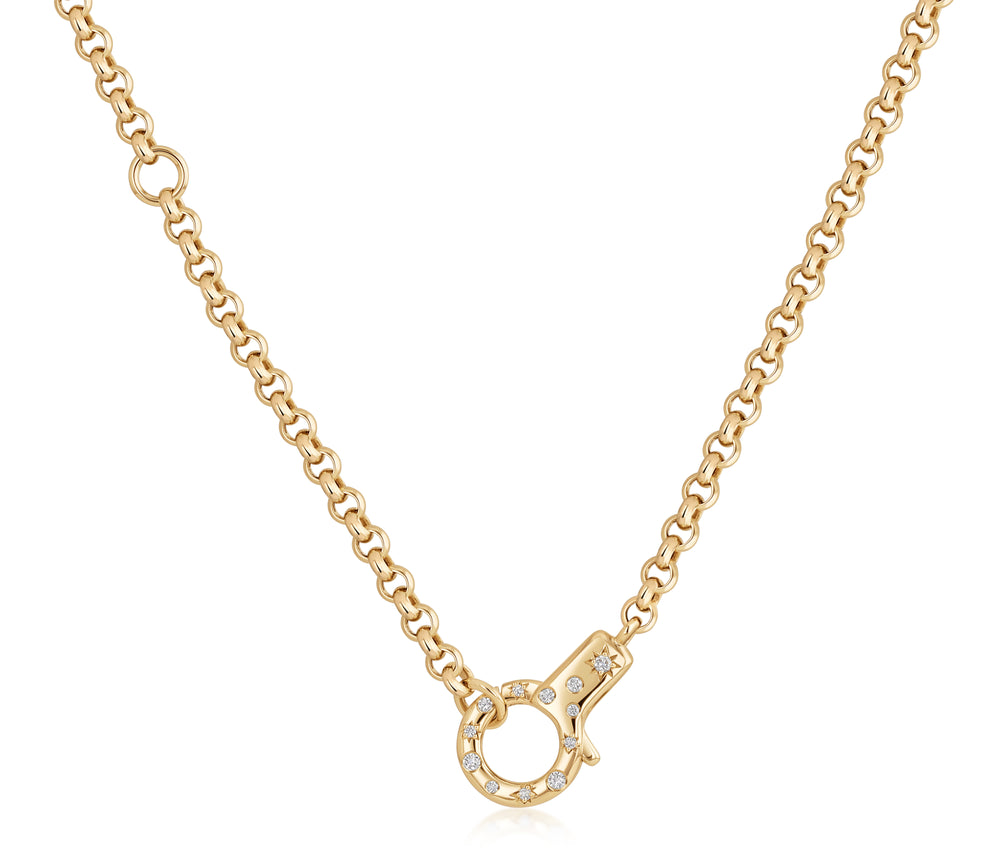 Phillips House 18kt yellow gold and diamond 'Celeste Connector Necklace'