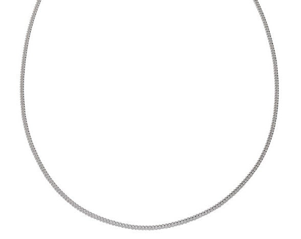Sterling Silver 24" endless 1.6mm curb chain