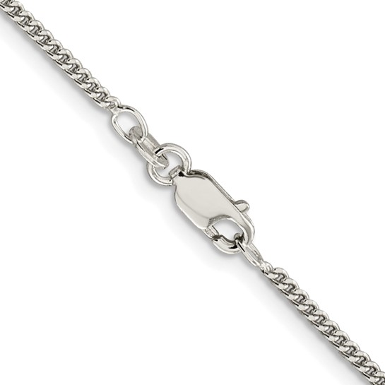Sterling silver 22" 1.75mm curb chain