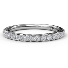 14kt White Gold Diamond Band Ring