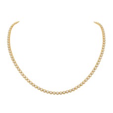 Gumuchian 18kt Yellow Gold And Diamond "Moonlight" Necklace