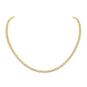 Gumuchian 18kt Yellow Gold And Diamond "Moonlight" Necklace