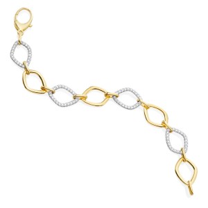 Gumuchian 18kt Two-tone Gold Medium "Gallet" Diamond Bracelet