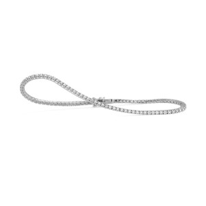 Facet Barcelona 14kt White Gold 0.50-carat Diamond Tennis Bracelet
