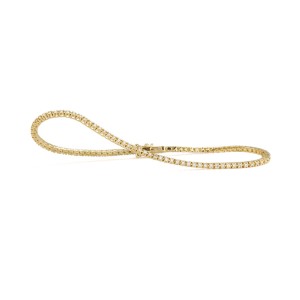 Facet Barcelona 14kt Yellow Gold 0.50-carat Diamond Tennis Bracelet