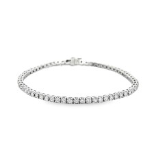 14kt White Gold 4.50ctw Diamond Tennis Bracelet