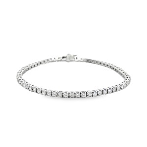 14kt White Gold 4.50ctw Diamond Tennis Bracelet