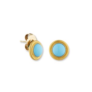 Lika Behar 24kt Yellow Gold "Sloane" Button Earrings