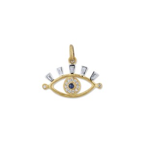 Lika Behar 22kt Yellow Gold "Evil Eye" Pendant