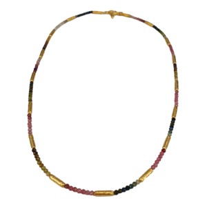 Marika 14kt Yellow Gold Tourmaline Necklace From The Modern Beads Collection