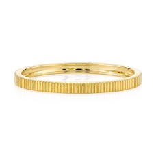 Sloane Street 18kt Yellow Gold 1.5mm Flat Stackable Band Ring