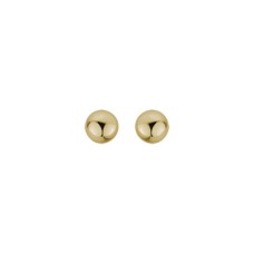 14kt Yellow Gold 4mm Stud Earrings