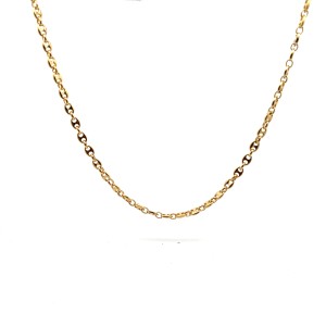 Estate 18kt Yellow Gold "Gucci" Link Chain Necklace