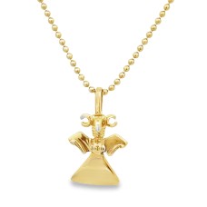 Estate 14kt Yellow Gold Chiriqu? Eagle Pendant
