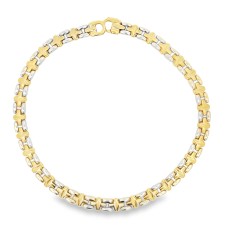 Estate 18kt Two-tone Gold Necklace