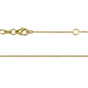 14kt Yellow Gold Cable Link Chain