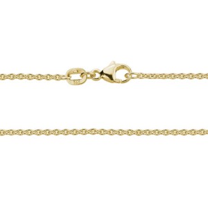 14kt Yellow Gold Cable Link Chain
