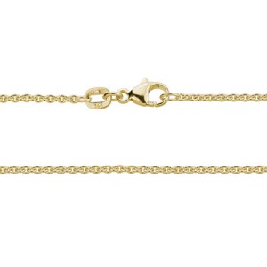 14kt Yellow Gold Cable Link Chain