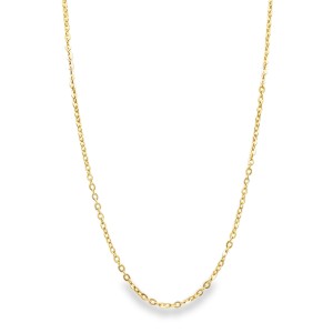 Estate 14kt Yellow Gold Cable Link Chain