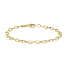 14kt Yellow Gold Cable Twist Bracelet