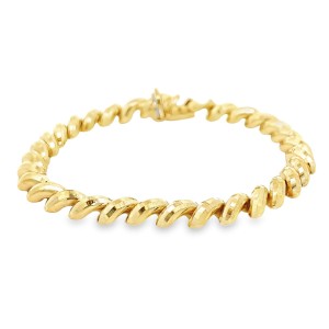 Estate 14kt Yellow Gold "San Marco" Bracelet
