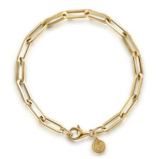 Gabriel & Co. 14kt Yellow Gold Paperclip Chain Bracelet