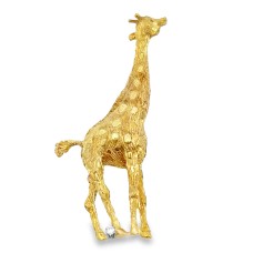 Estate Mid-Century 18kt Yellow Gold Giraffe Brooch Estate Mid-Century 18kt Yellow Gold Giraffe Brooch