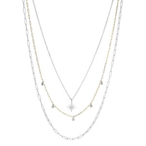 Charles Garnier Triple Strand Necklace