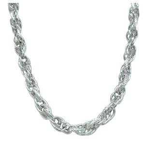 Peter Storm "Tessuto Colori" Sterling Silver Link Necklace