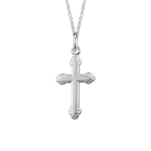 Sterling Silver Cross Pendant Necklace