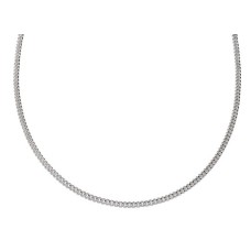 Sterling Silver 28" Endless 2.3mm Curb Chain
