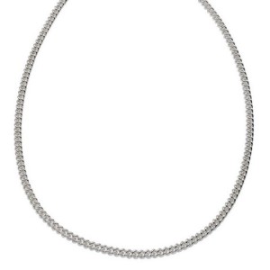 Sterling Silver 24" Endless 3.5mm Curb Chain