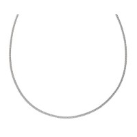 Sterling Silver 16" 1.6mm Curb Chain With Lobster Claw Clasp