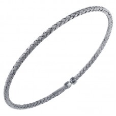 Charles Garnier Sterling Silver "Narda" Cuff Bracelet