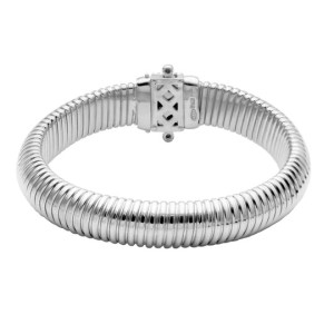 Charles Garnier Sterling Silver "Tubogas" Bracelet