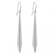 Sterling Silver "obelisk" Dangle Earrings