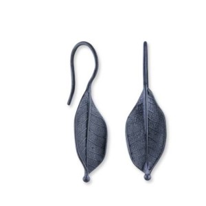 Lika Behar Oxidized Sterling Silver Small "Machka Park" Earrings