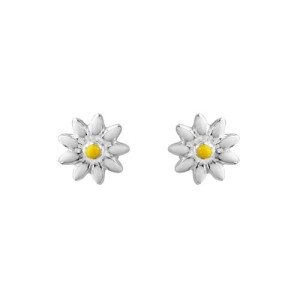 Sterling Silver Child's Daisy Earrings