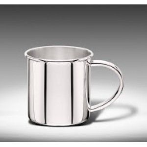 The Prince Co. Sterling Silver Straight Shaped Baby Cup