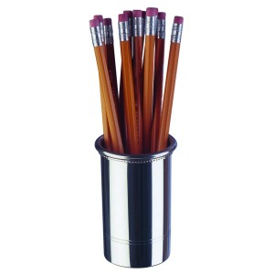 Pewter "Images Of America" Pencil Cup