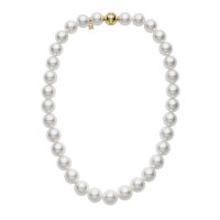 Estate Mikimoto 18" Graduated South Sea Pearl Necklace
