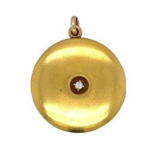 Estate Victorian Diamond Accented Locke